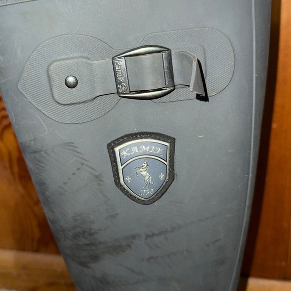Rain Boots with Buckle kamik gray rainboots size 6 Kamik Jennifer Rain Boot - Picture 2 of 8